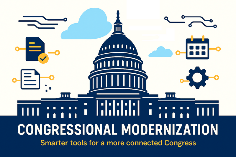 Building tech tools for congressional staff and increasing transparency for constituents